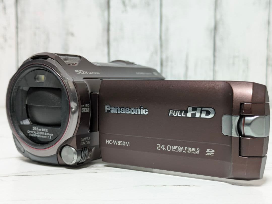 Panasonic　HC-W850M　Wi-Fi機能　SDカード付き