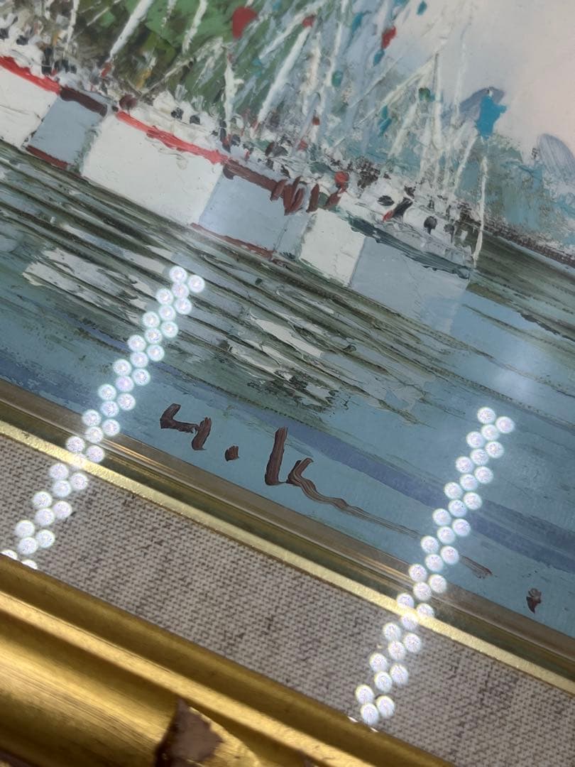 黒沢久　油彩　油絵　絵画