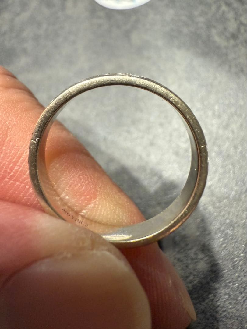 ViNCEJEWELERS ヴィンスジュエラーズ　K14PG　リング　重量約4g