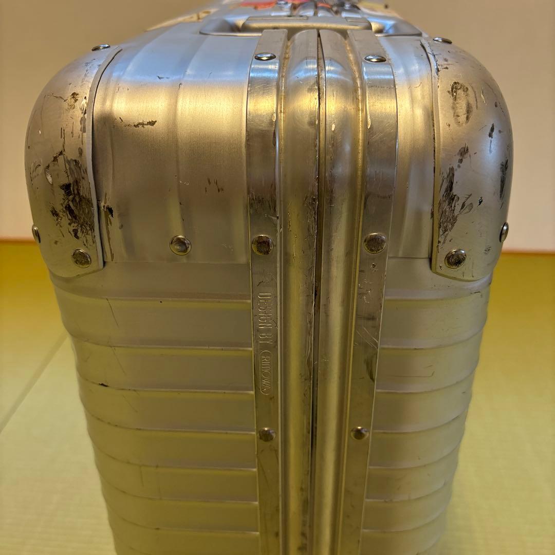 【廃盤】RIMOWA リモワ スーツケース シルバー 　トパーズ　アルミニウム