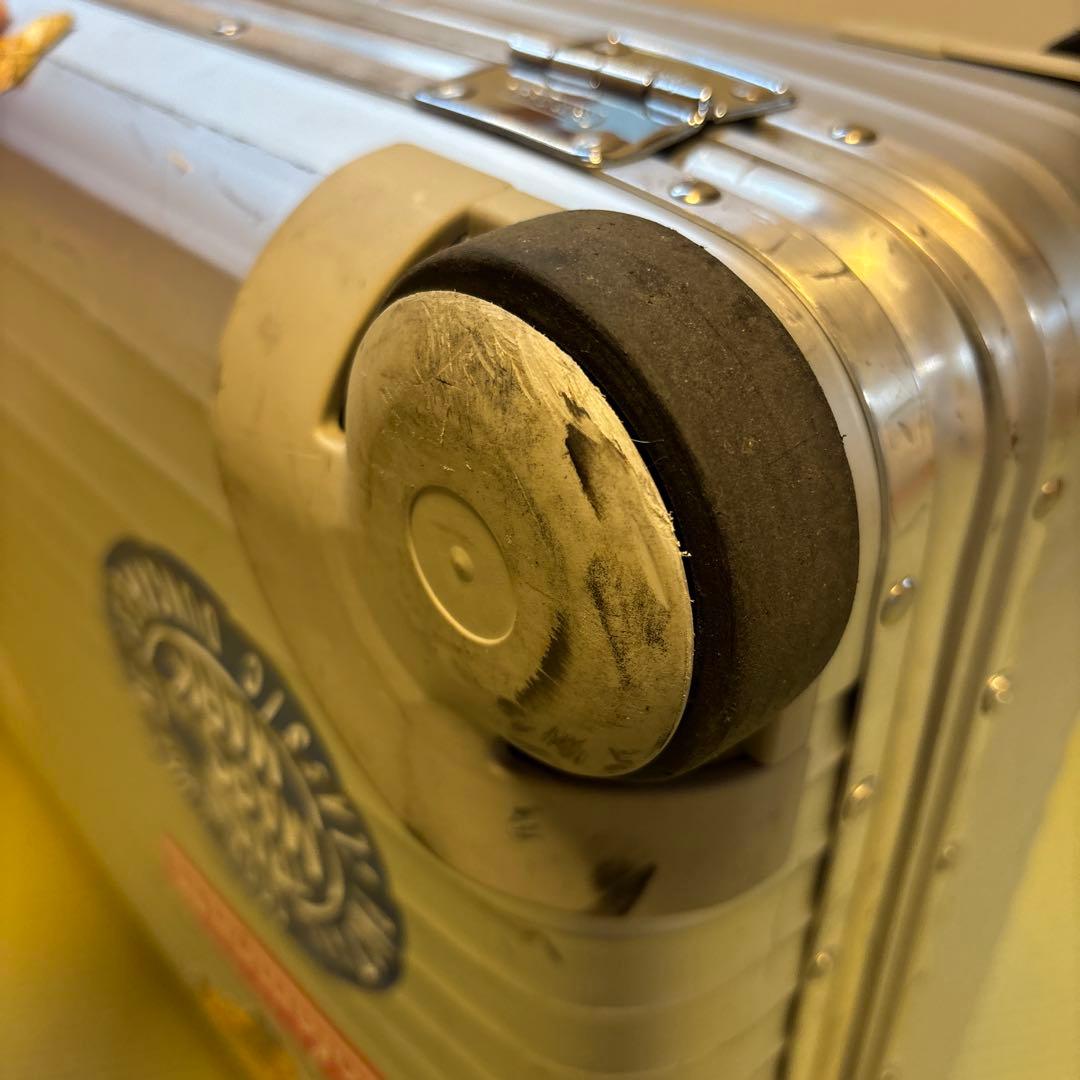 【廃盤】RIMOWA リモワ スーツケース シルバー 　トパーズ　アルミニウム