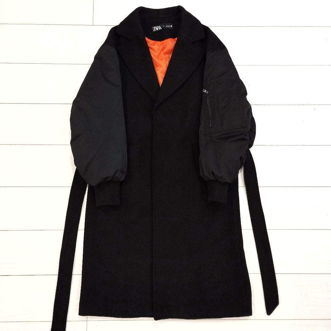 即完売 ザラ ZARA マッチングボンバーコート Sサイズ