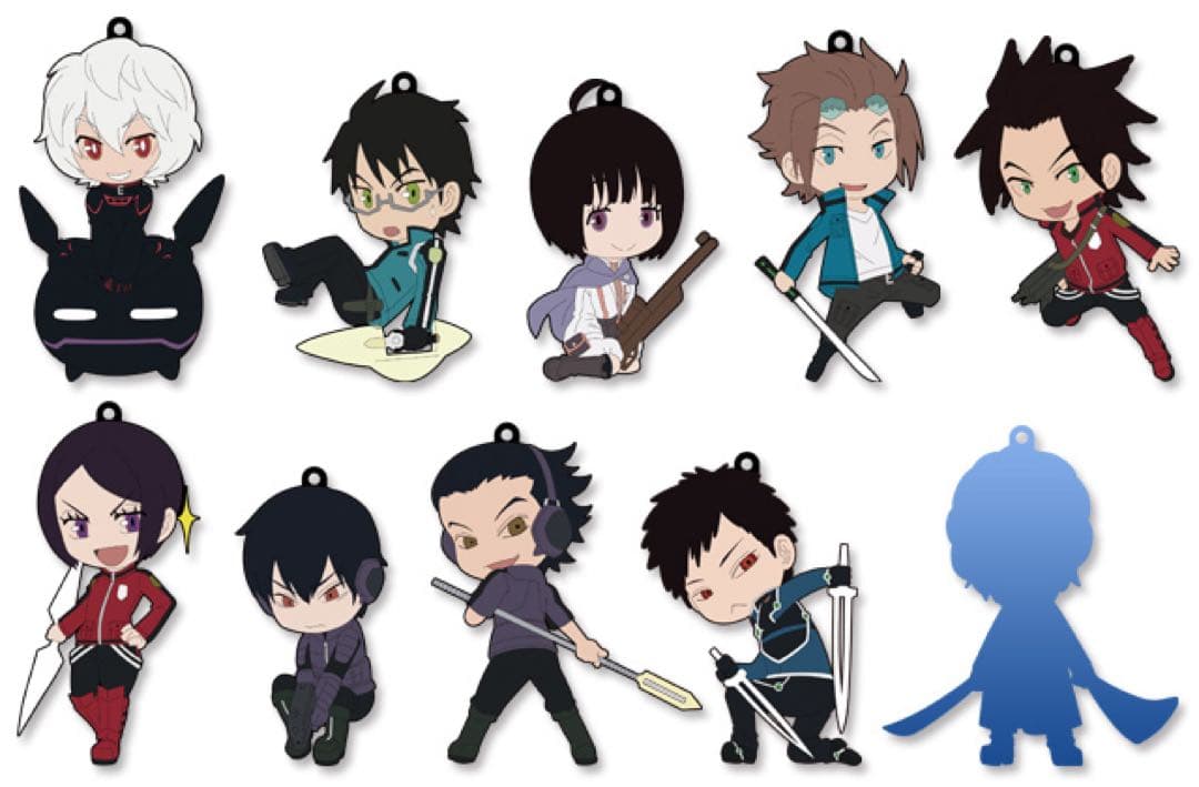 【フルコンプ】「ワールドトリガー」トレーディングラバーストラップ