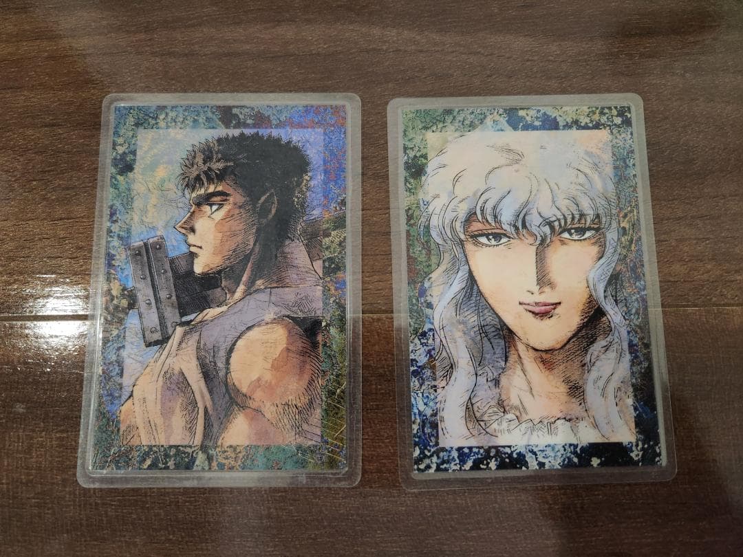 ベルセルク ラミネートカード ガッツ グリフィス 2枚セット