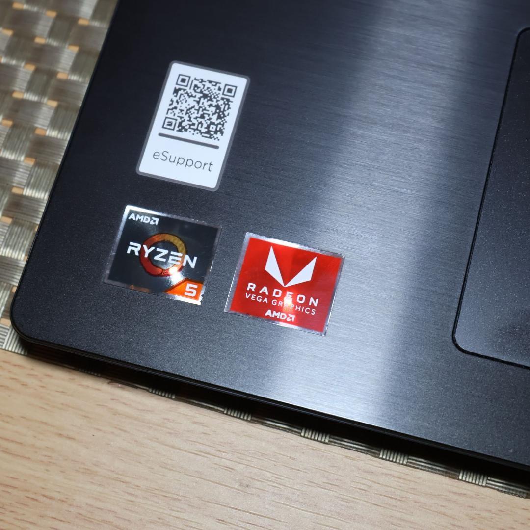 専用Win11公式対応Ryzen5/メ8G/SSD/DVD/FHD/無線/カメラ