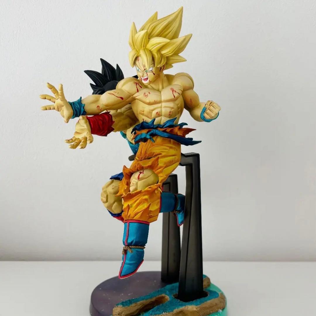 とよたろうが描いてみた リペイント① ドラゴンボール超 孫悟空&バーダック