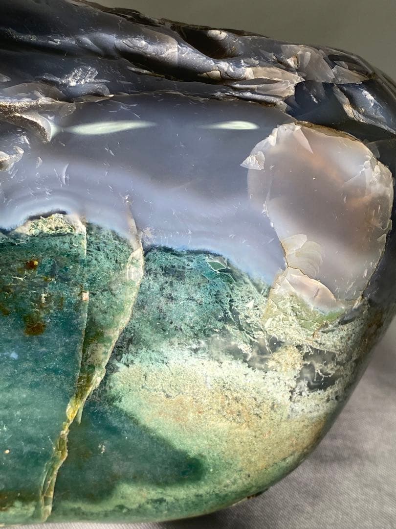 2101❣️ 5色　瑪瑙　原石　希少