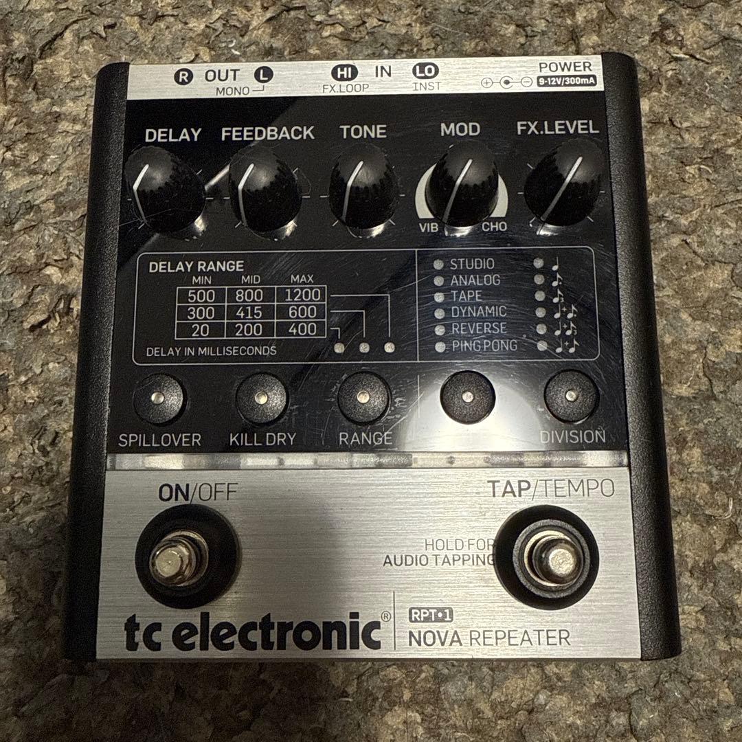ギター tc electronic Nova Repeater