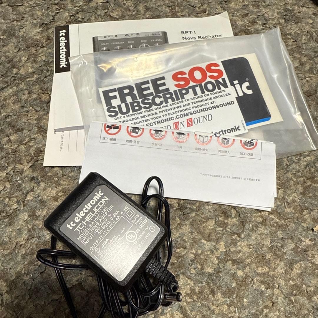 ギター tc electronic Nova Repeater