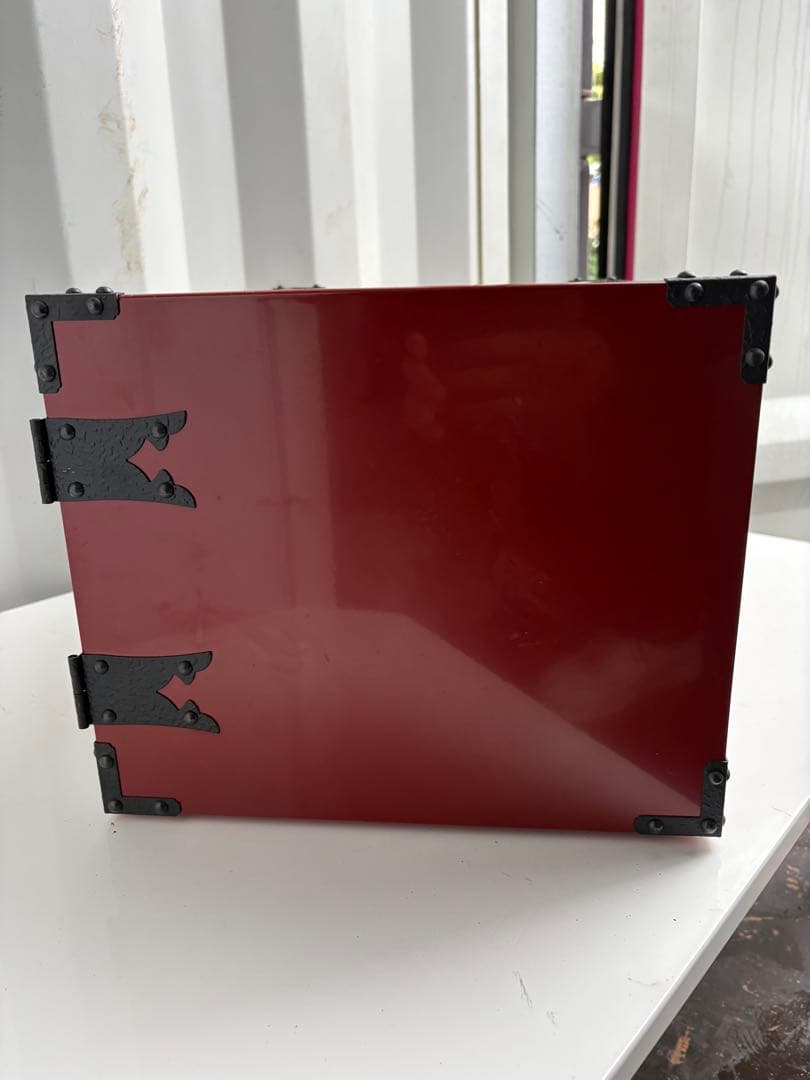 【極上品】時代風　赤家具　収納家具　送料無料