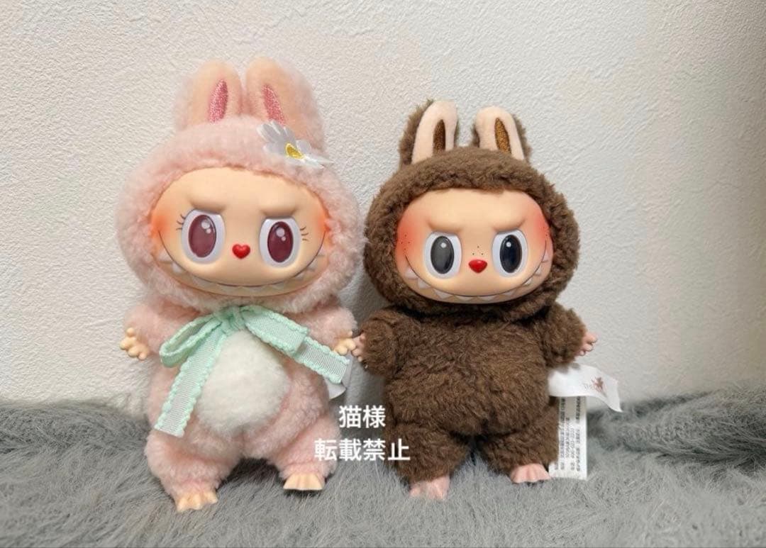 【極美品】 The Monsters Labubu ラブブ　マカロン モココ