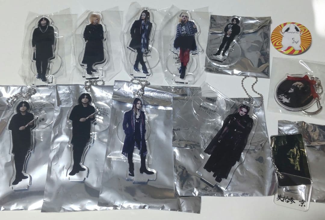 sukekiyo　アクスタ　アクリルスタンド　キーホルダー　京　個展　缶バッジ