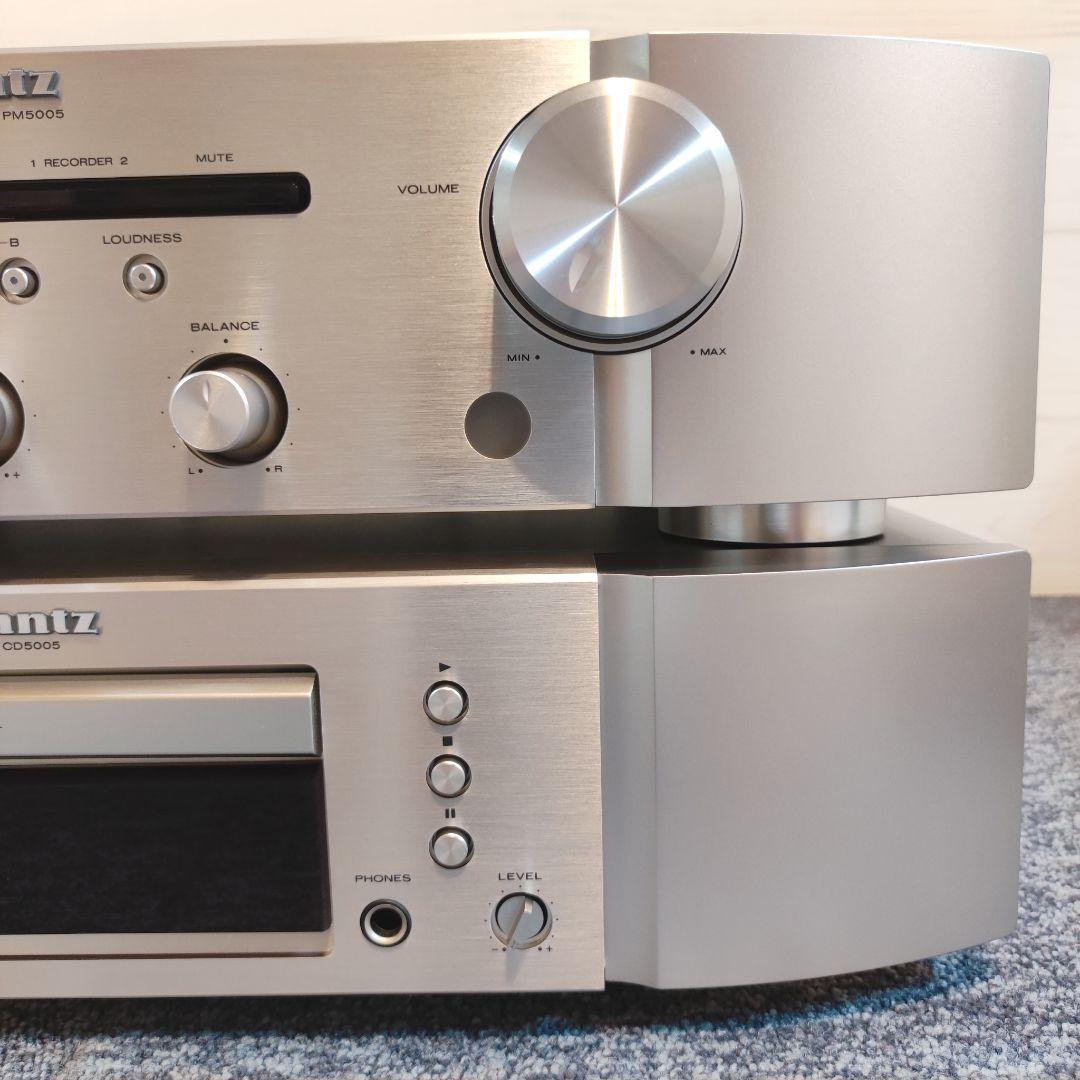 【超美品】 marantz PM5005 CD5005　アンプ・CDプレーヤー