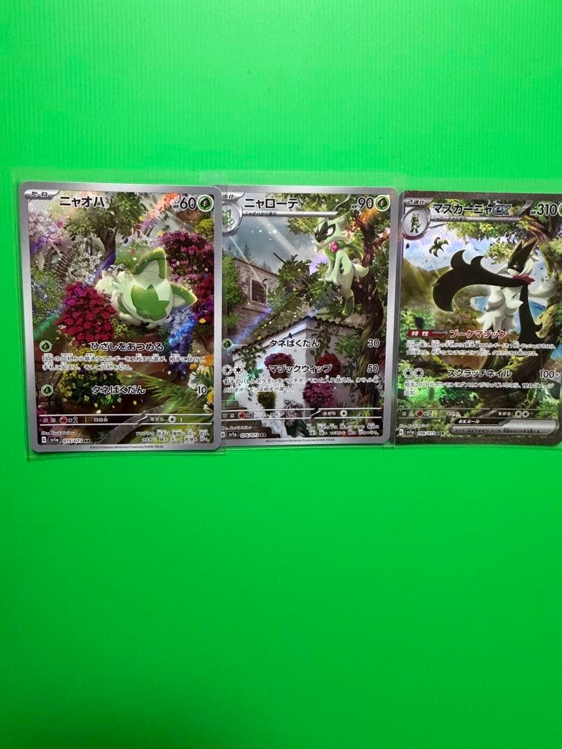 ニャオハ ニャローテ マスカーニャ セット