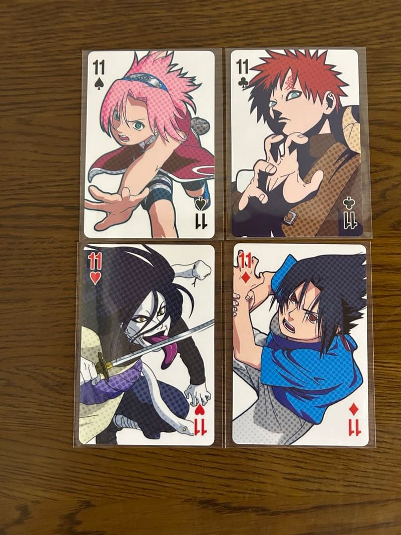 NARUTO ナルト DVD特典 オールスタートランプ セミコンプ