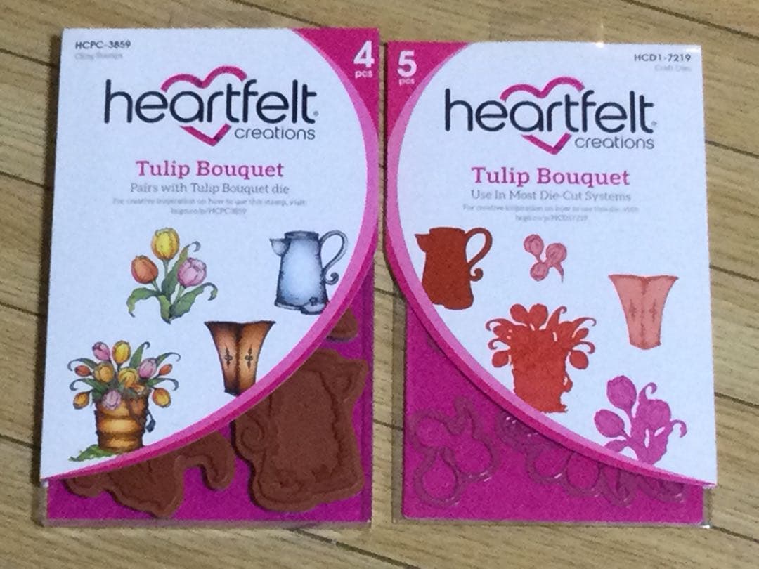 Heartfelt Creationハートフェルトクリエションス4点セットNo7