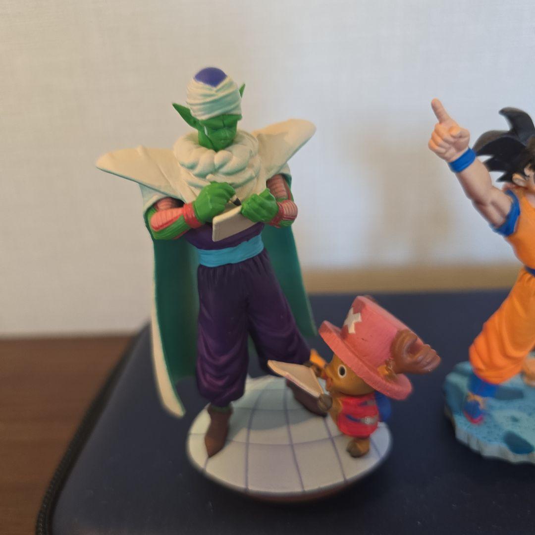 ドラゴンボールカプセル ワンピースコラボ 彩色フルコンプ
