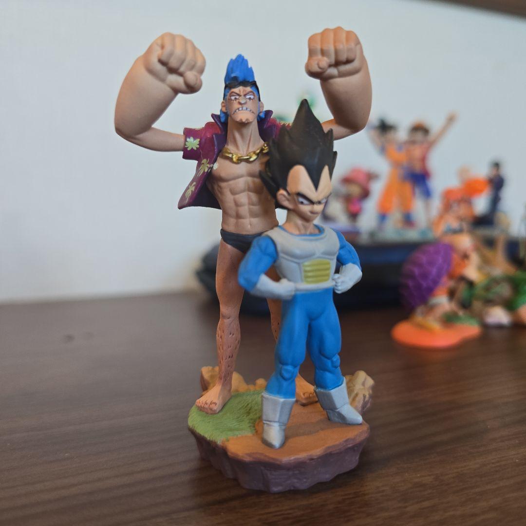 ドラゴンボールカプセル ワンピースコラボ 彩色フルコンプ