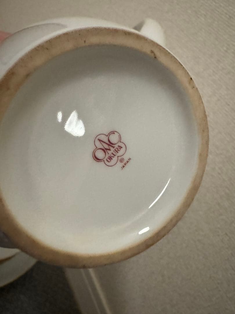 大倉陶園　食器セット　小花　マルチカラー