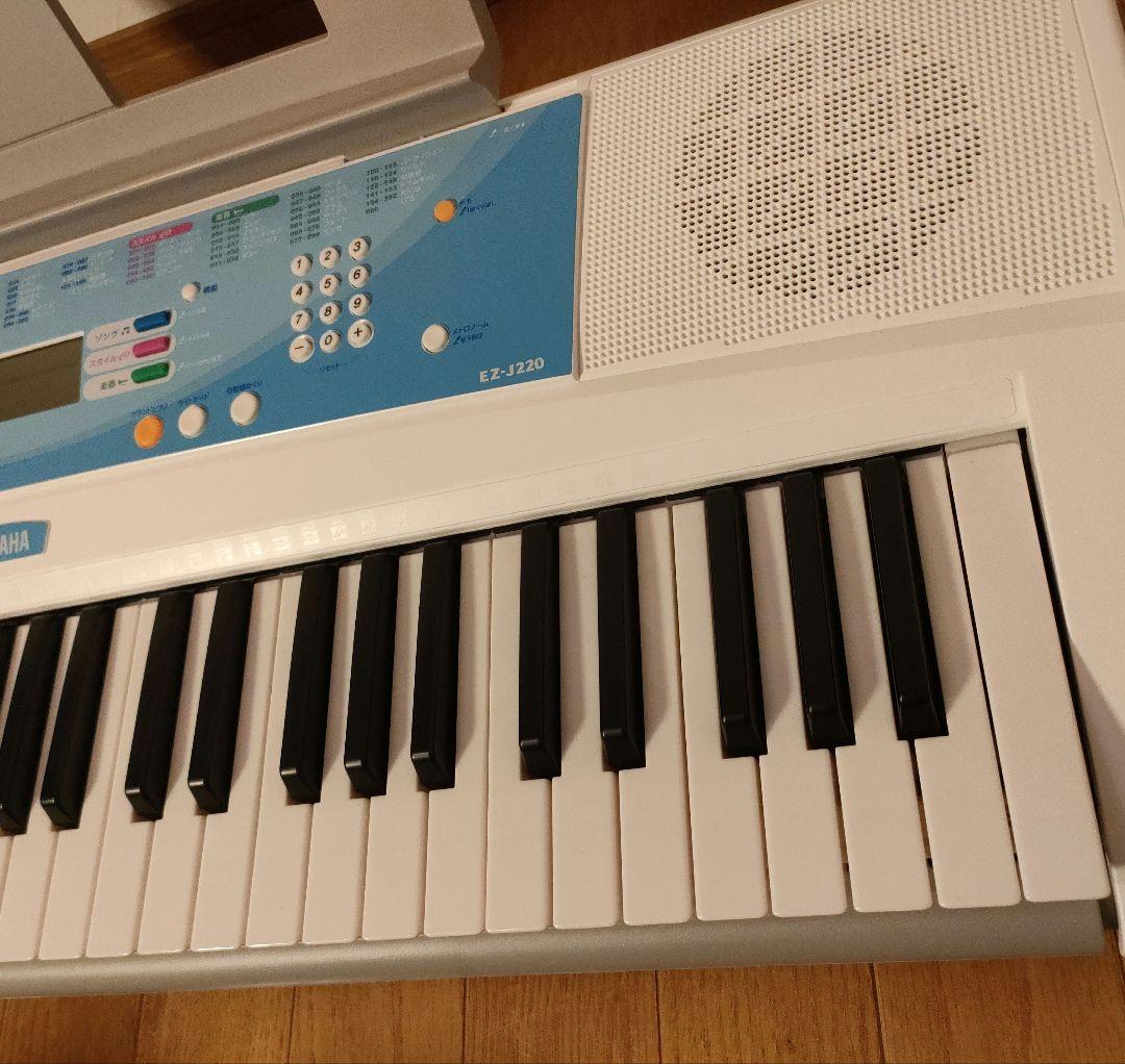 美品 YAMAHA ヤマハ 電子キーボード EZ-J220 電子ピアノ