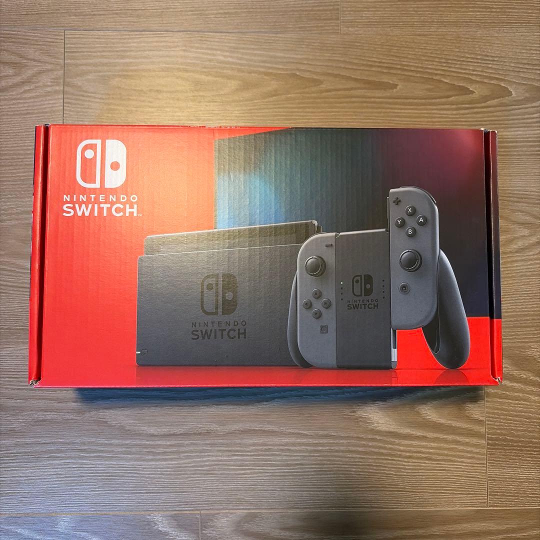 Nintendo Switch 本体 グレー　Joy-Con付き