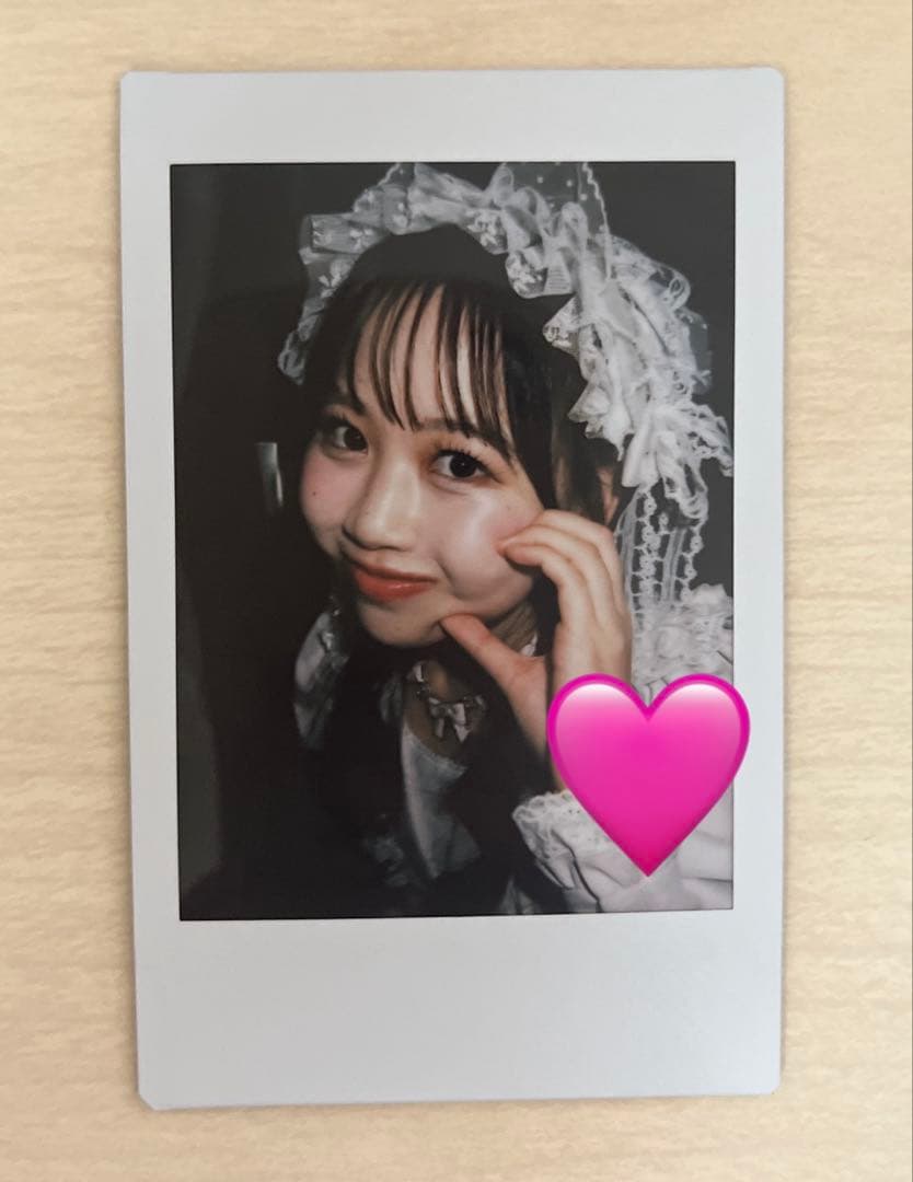 FRUITS ZIPPER 松本かれん 大特典会　撮り下ろしチェキ