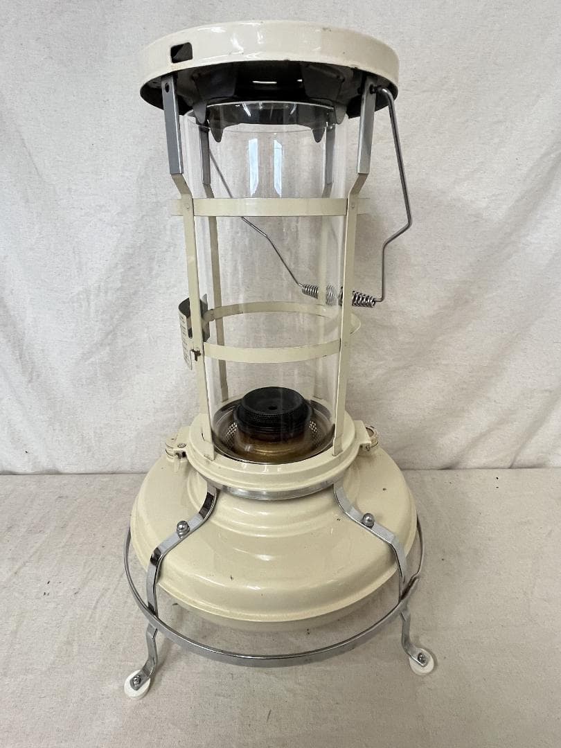 美品【Aladdin】アラジンブルーフレーム１６型 ガラスチムニー 梁瀬 英国製