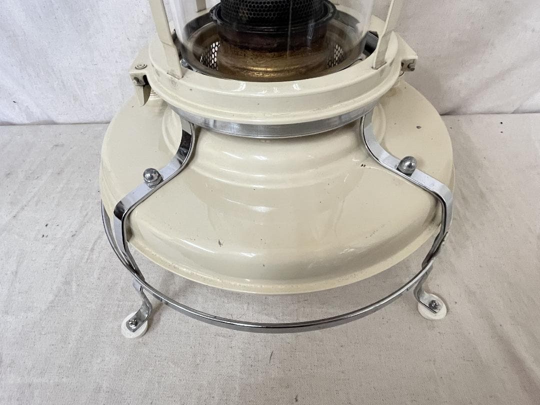 美品【Aladdin】アラジンブルーフレーム１６型 ガラスチムニー 梁瀬 英国製