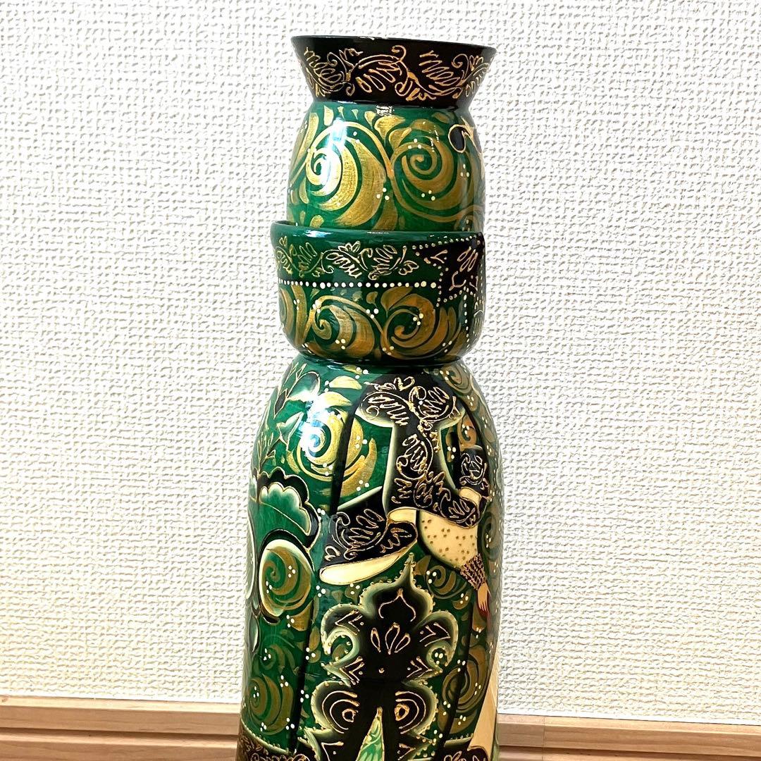 ロシア製 マトリョーシカ ウォッカスタンド　置物