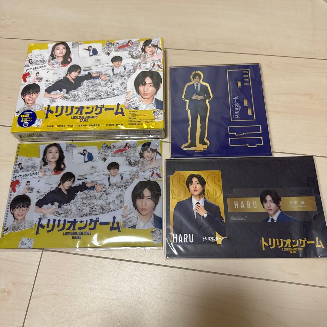 【新品未開封】トリリオンゲーム DVD・グッズセット