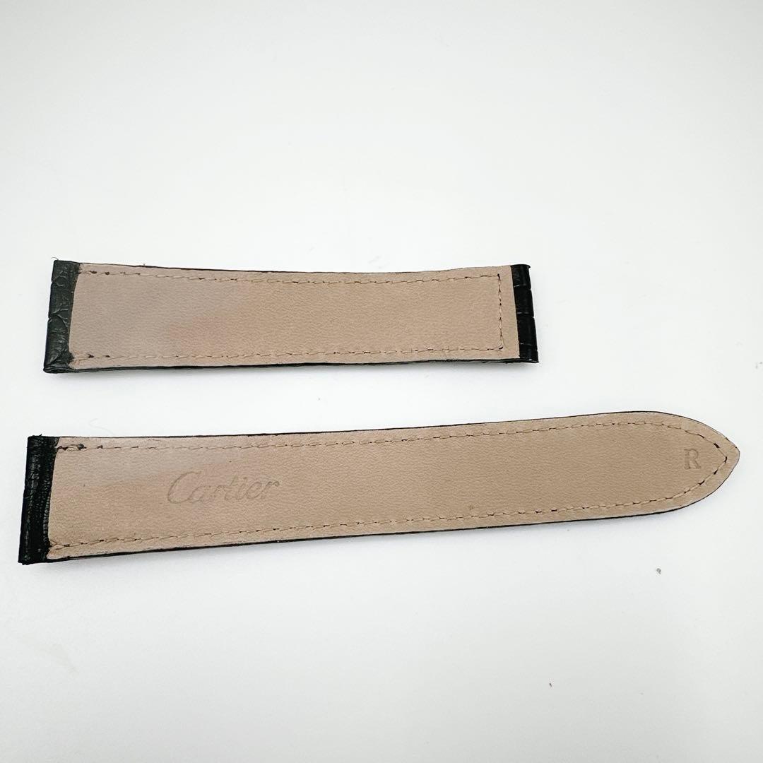 ✨カルティエ✨ Cartier 腕時計　ベルト　替えベルト　ブラック　黒