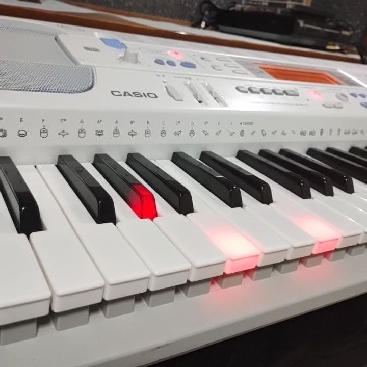 CASIO 電子キーボード ヒカリナビゲーション