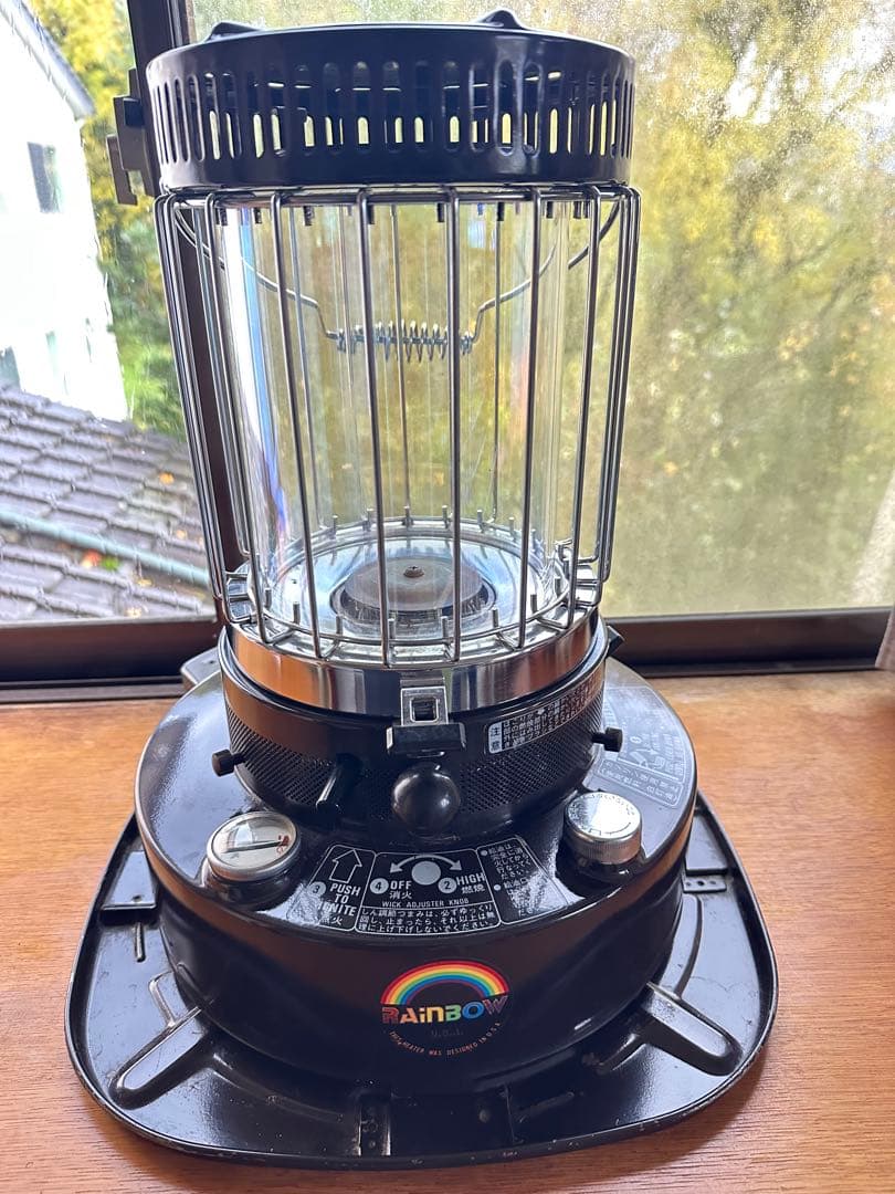 トヨトミストーブrainbow 芯交換済み