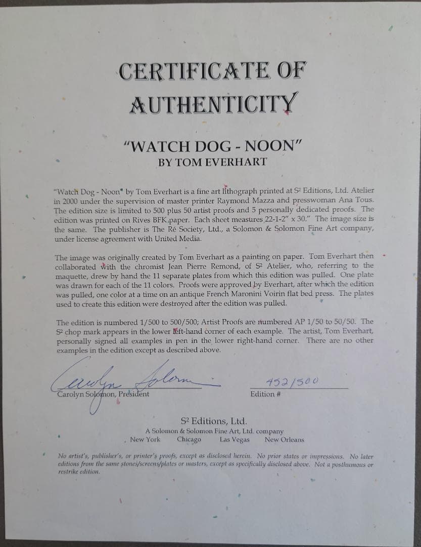 トムエバハート　スヌーピー　WATCH DOG-NON