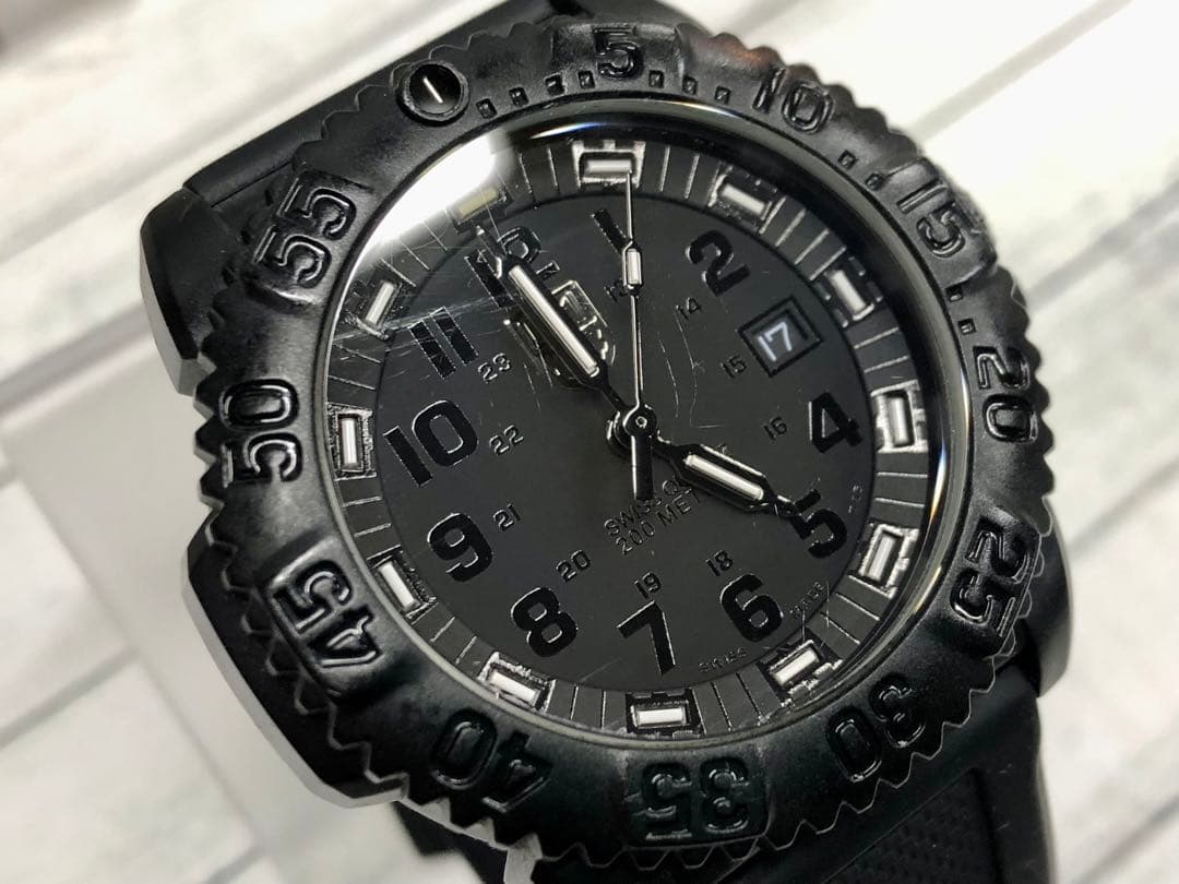 【ジャンク】LUMINOX ネイビーシールズ カラーマーク 3051.BO