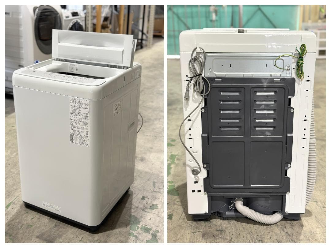 パナソニック 全自動洗濯機 5.0kg NA-F5B1-LH 2023年製