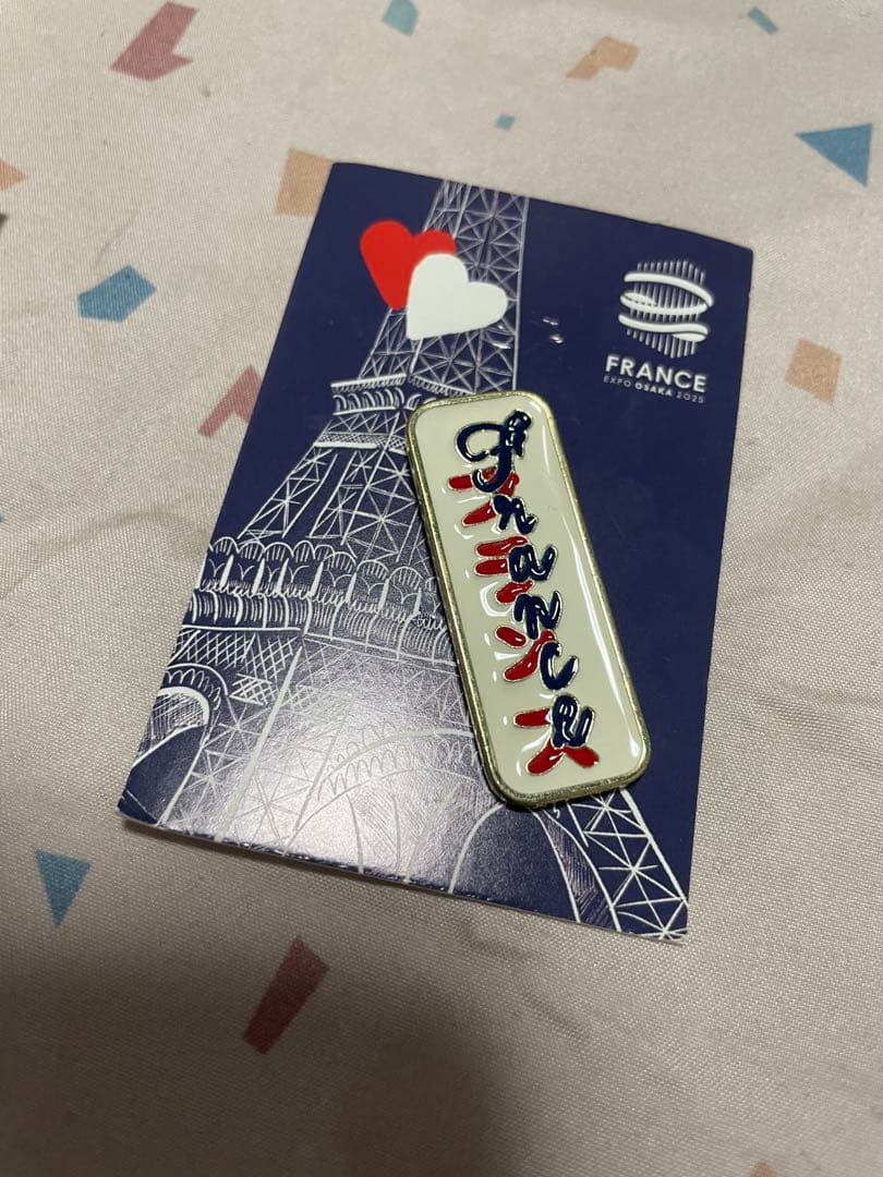 大阪万博 フランス館 ピンバッジ トートバッグ 