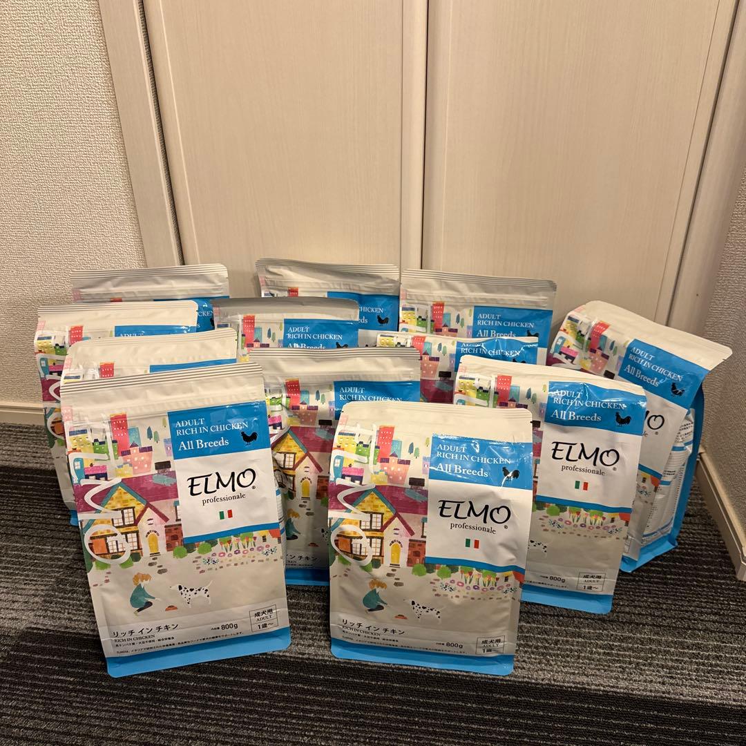 ELMO ドライフード 800g×12袋
