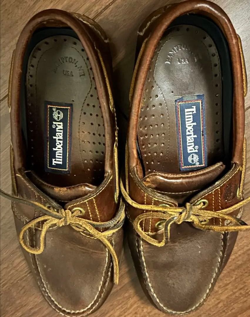 激レアTimberland ティンバーランド　デッキシューズ　3eye usa製