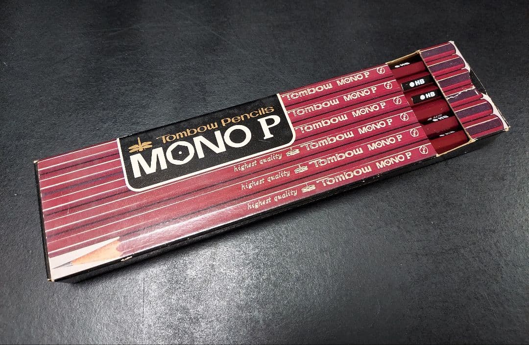 レトロ鉛筆、トンボ鉛筆、モノ鉛筆、Tombow MONO P 鉛筆 昭和レトロ