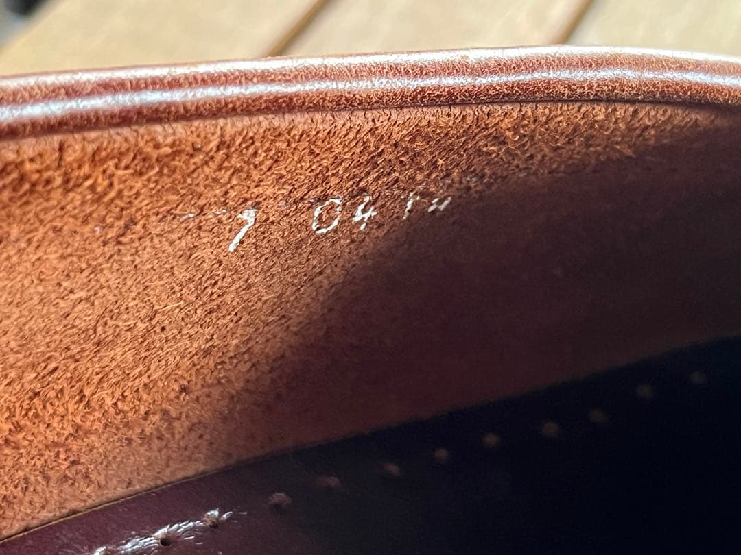 着用1回 パラブーツ Paraboot CORAUX サイズ7