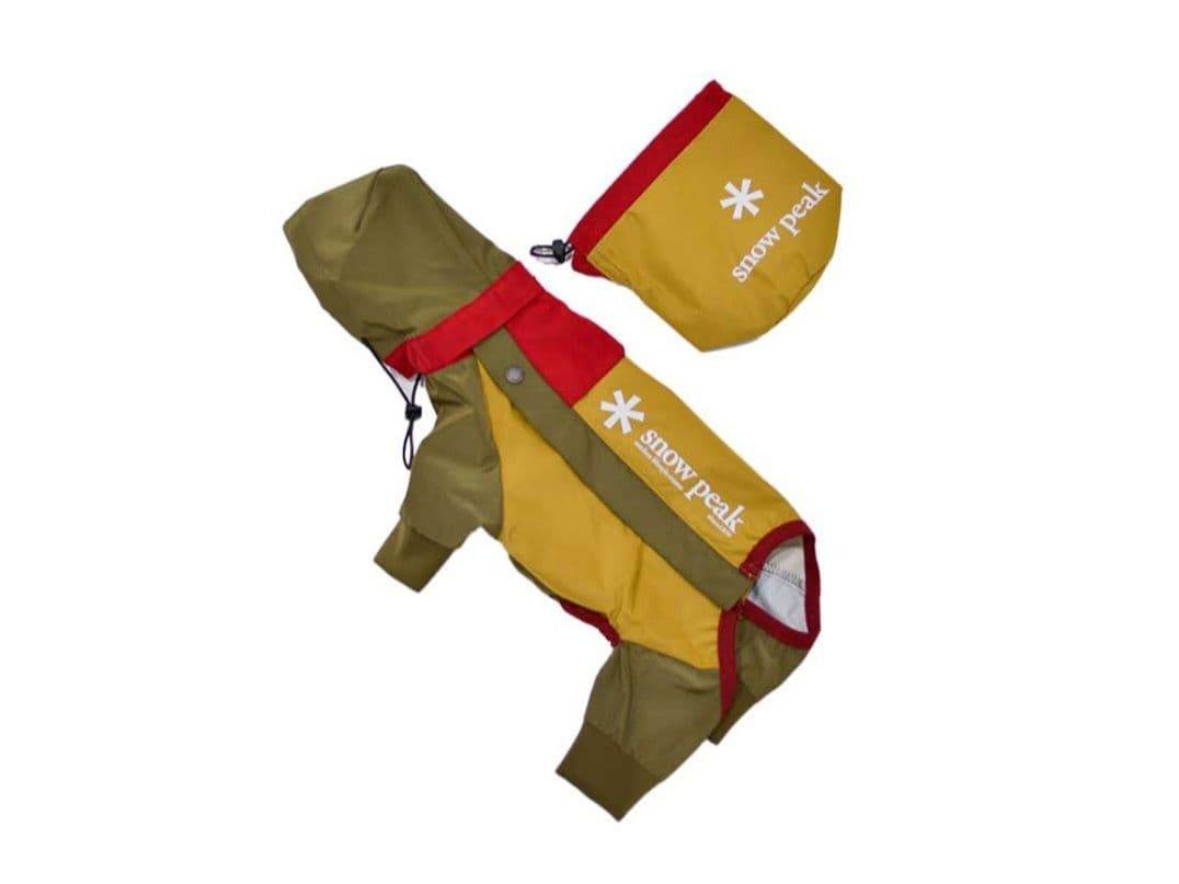  peak 防水犬用レインコート Sサイズ