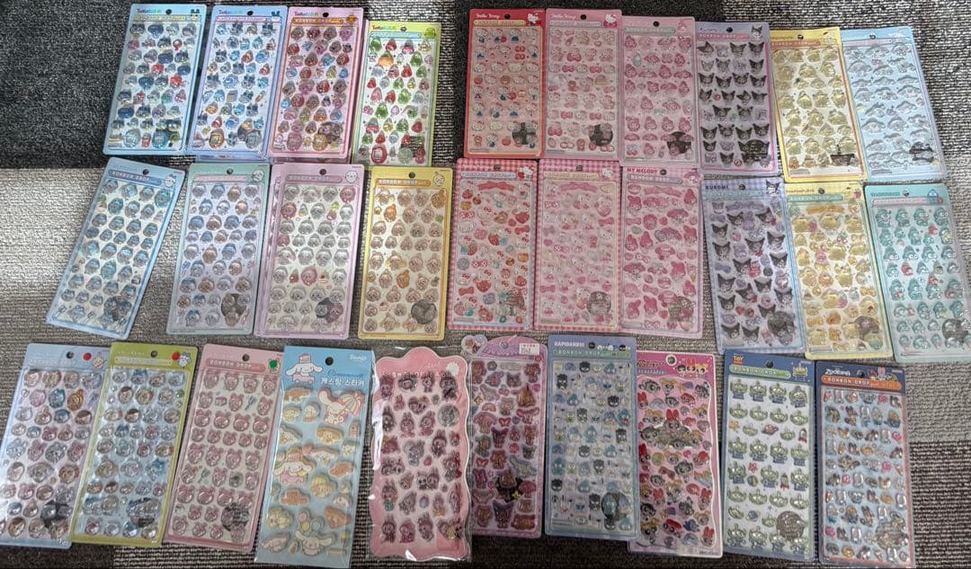 ボンボンドロップシール 正規品 サンリオ ちいかわ たまごっち パワパフ