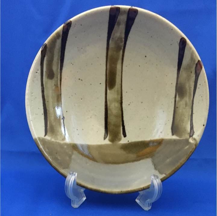 新品 未使用品 共箱あり 濱田晋作 鐵絵皿