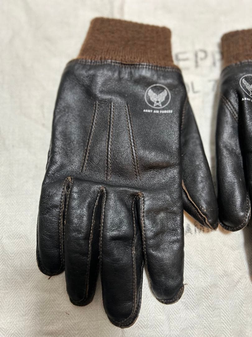 C*e様 美品　リアルマッコイズ　シールブラウンA-10グローブ