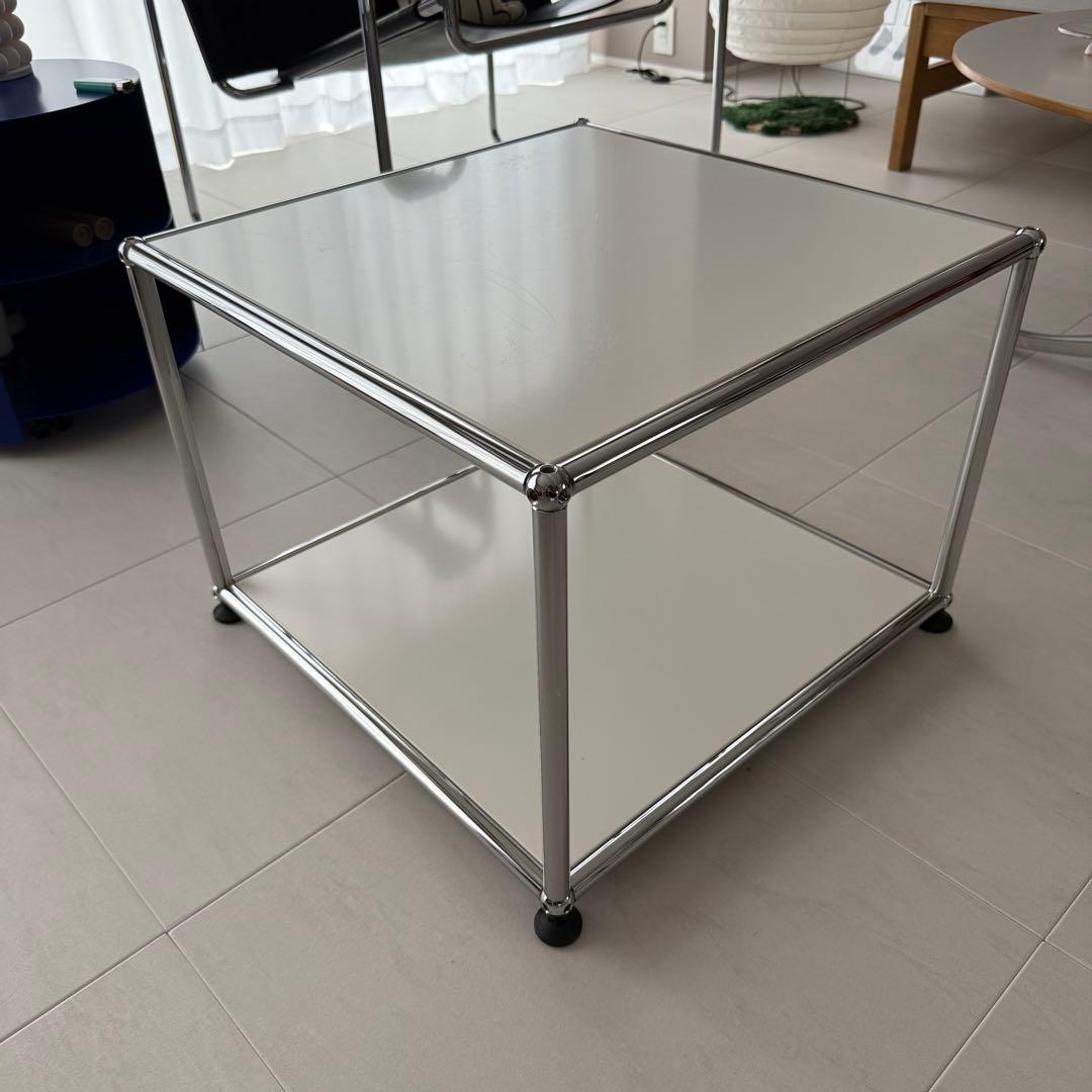 USMハラー ローテーブル サイドテーブル ホワイト