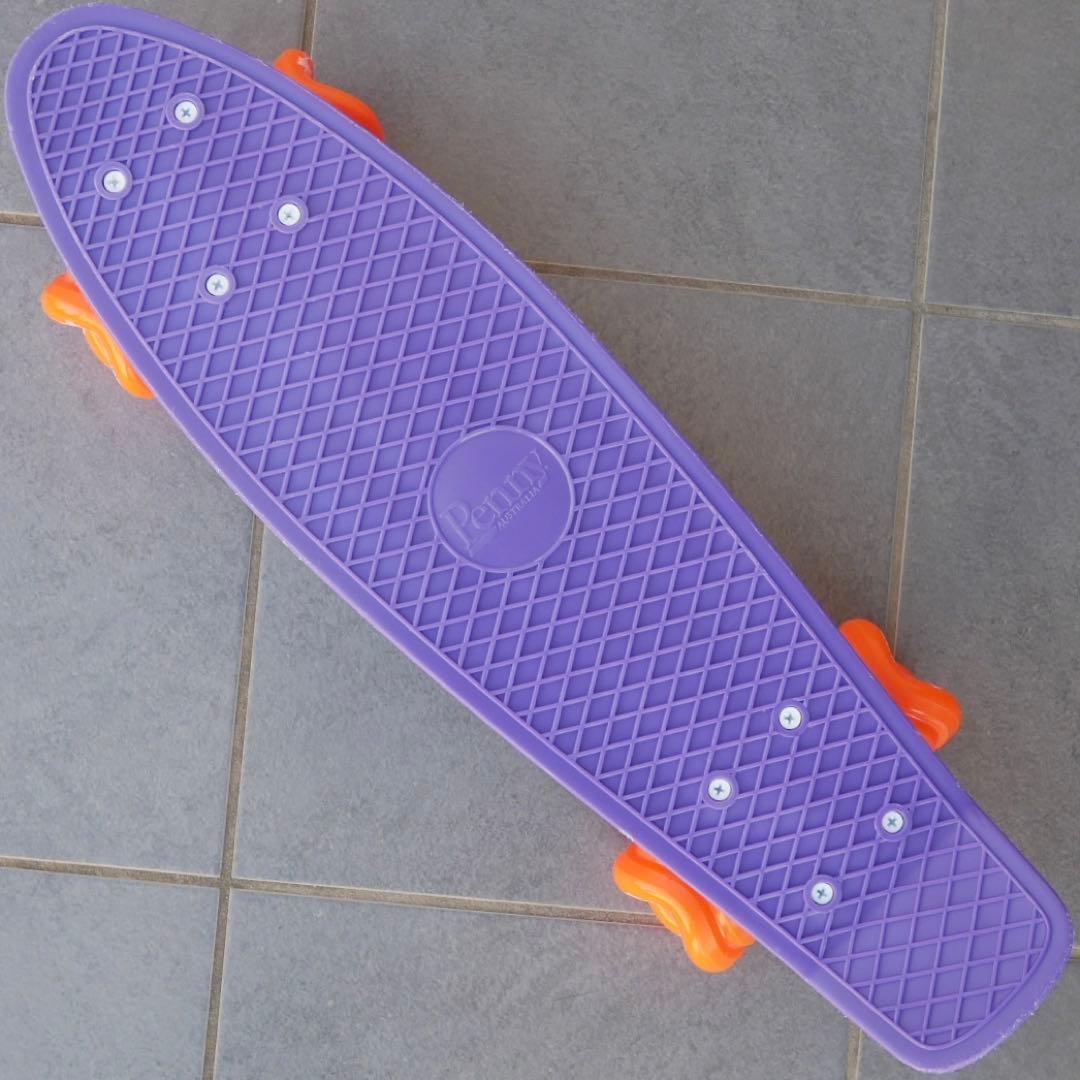 【極美品】カスタムペニー22インチ シャークウィール72mm ブロンソンRAW