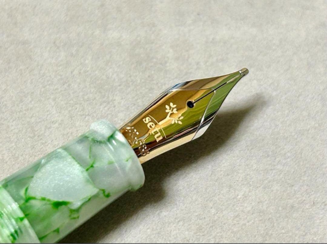 o*i様 工房楔コラボhelico 万年筆14金ペン先