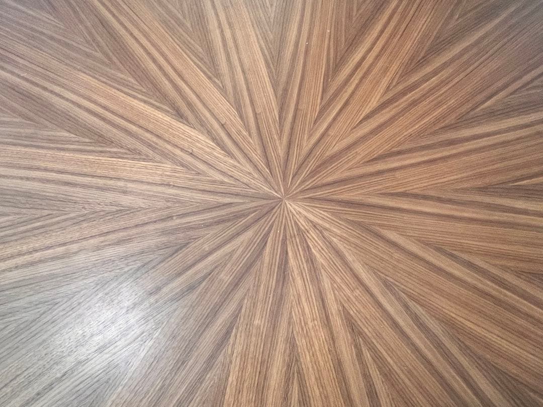 直径120cm(送料込み)ダイニングテーブル|ウォールナット