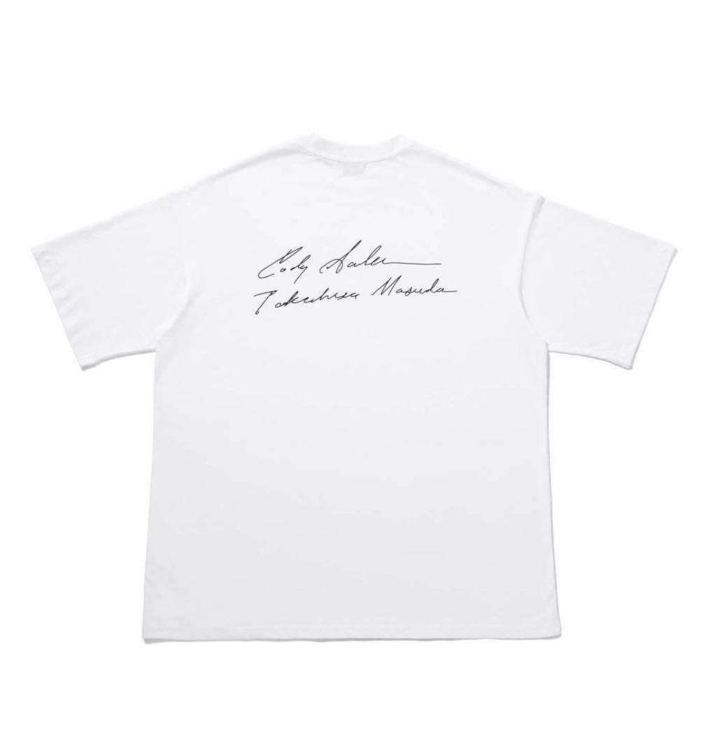 増田貴久　CODY SANDERSON コラボ商品　Tシャツ　ホワイト